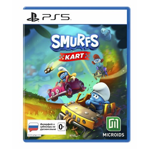 Smurfs Kart Стандартное издание ps5 игра microids smurfs kart стандартное издание