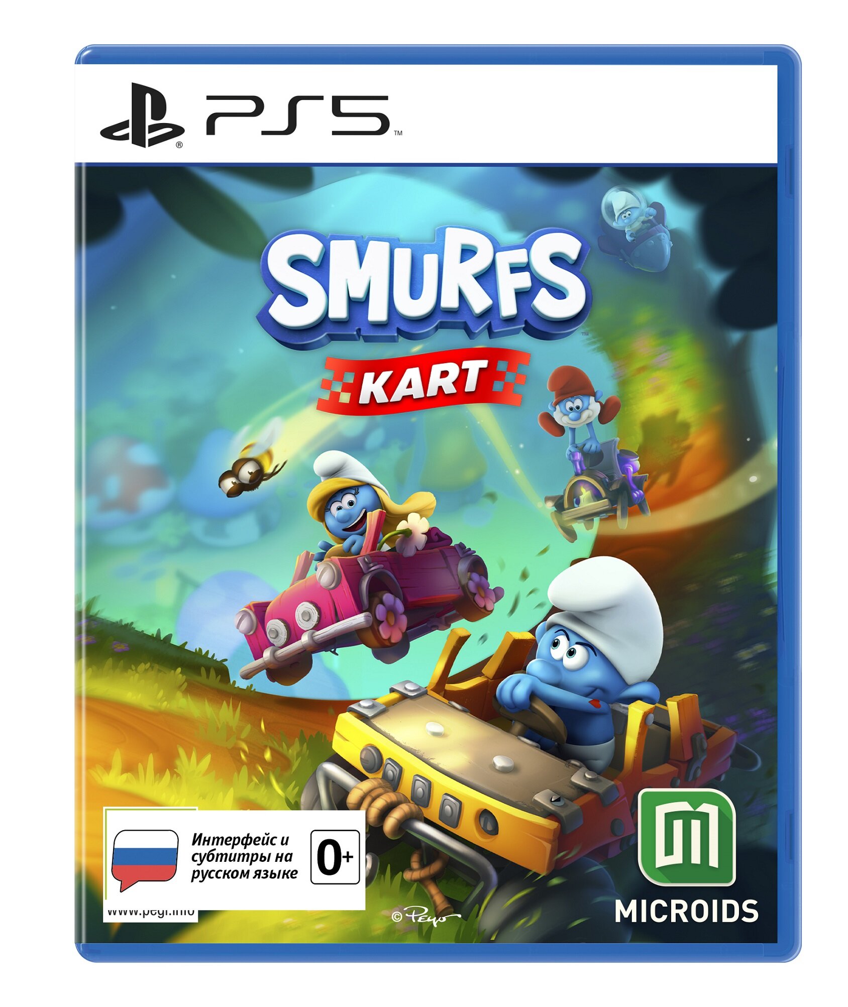 Игра для PS5: Smurfs Kart Стандартное издание