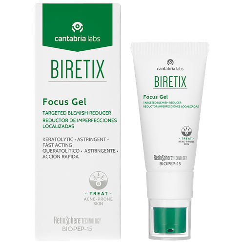 Cantabria Labs Локальный фокус-гель анти-акне BiRetix Focus gel targeted blemish reducer, 15 мл