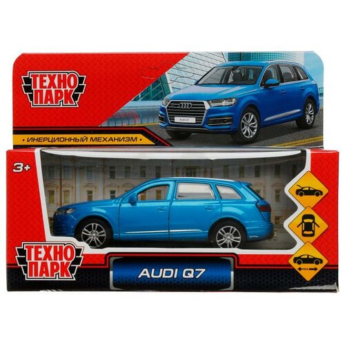 Внедорожник ТЕХНОПАРК Audi Q7, Q7-12, 12 см, синий