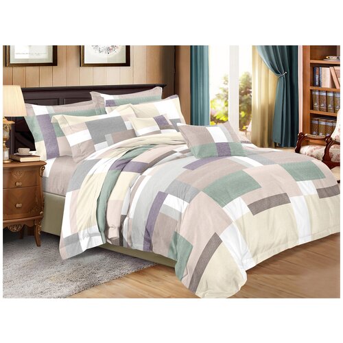 Постельное белье Ночи Венеции, 2спальный, полисатин, с наволочками 50х70, ПЛС-269-2сп-50