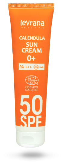 Levrana Солнцезащитный крем для лица и тела "Календула SPF 50 Pink 0+", 100 мл (Levrana, ) - фото №17