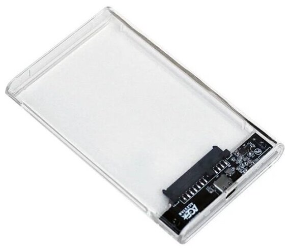 Внешний корпус для HDD 2.5" Agestar 3UB2P4C пластик прозрачный (3UB2P4C)