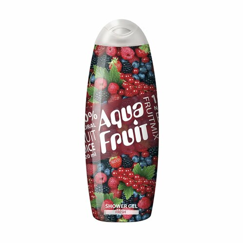 Гель для душа AQUAFRUIT Fresh ягоды