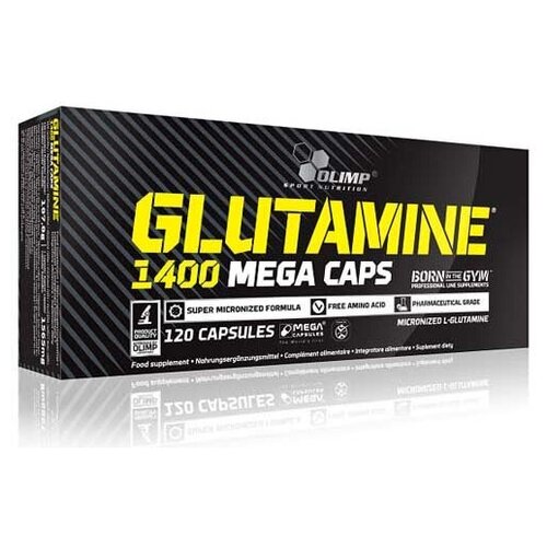 Olimp L- Glutamine Mega Caps 120 капс (Olimp)