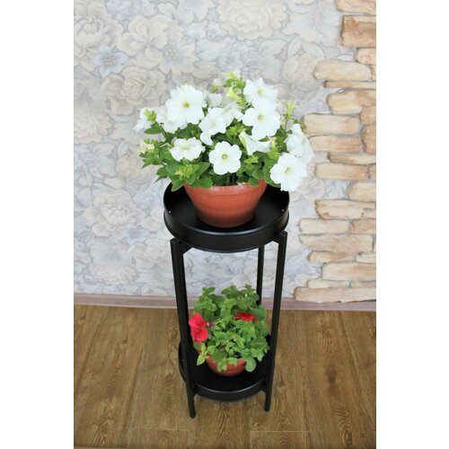 Напольная подставка для цветов в стиле лофт 