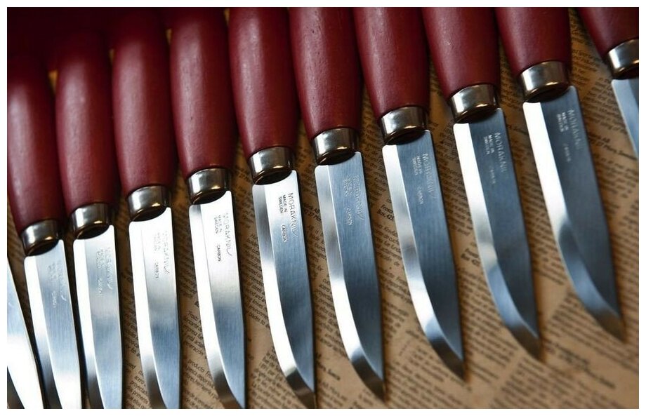 Нож с фиксированным лезвием MORAKNIV Classic No 3, 292мм, красный - фото №7