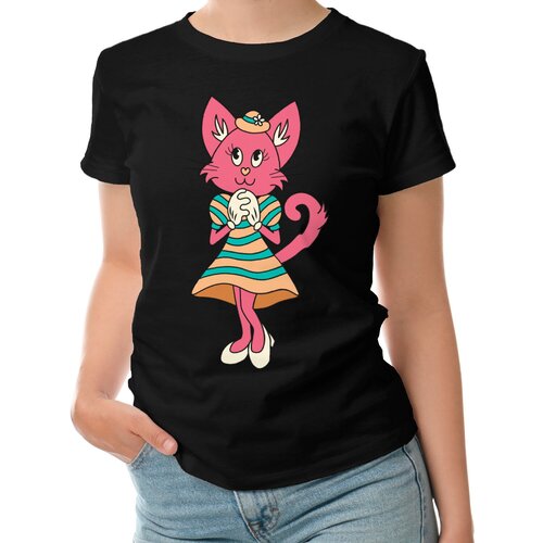 фото Футболка roly, размер s, черный