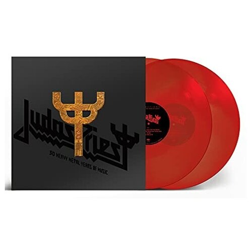 Judas Priest - Reflections - 50 Heavy Metal Years of Music judas priest – reflections 50 heavy metal years of music coloured red vinyl 2 lp