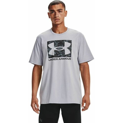 Футболка Under Armour, размер L, серый футболка under armour ua sportstyle logo ss дети 1363282 001 ylg