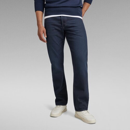 прямые джинсы milana raw l agence цвет granada Джинсы широкие G-Star RAW, размер 31/32, синий