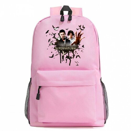 фото Рюкзак сверхъестественное (supernatural) розовый №3 noname