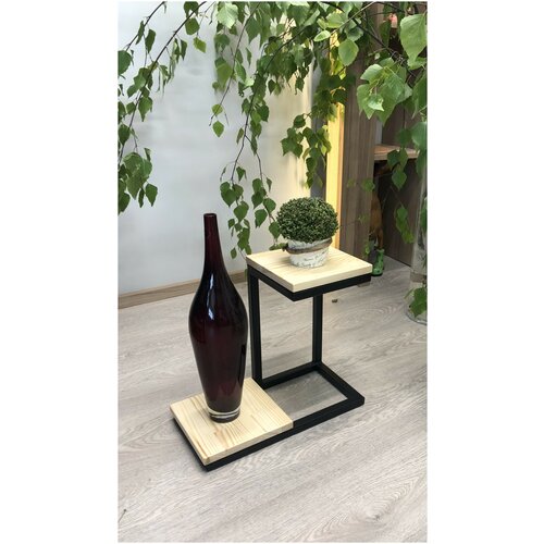 Подставка для цветов FLORA 1 из массива сосны
