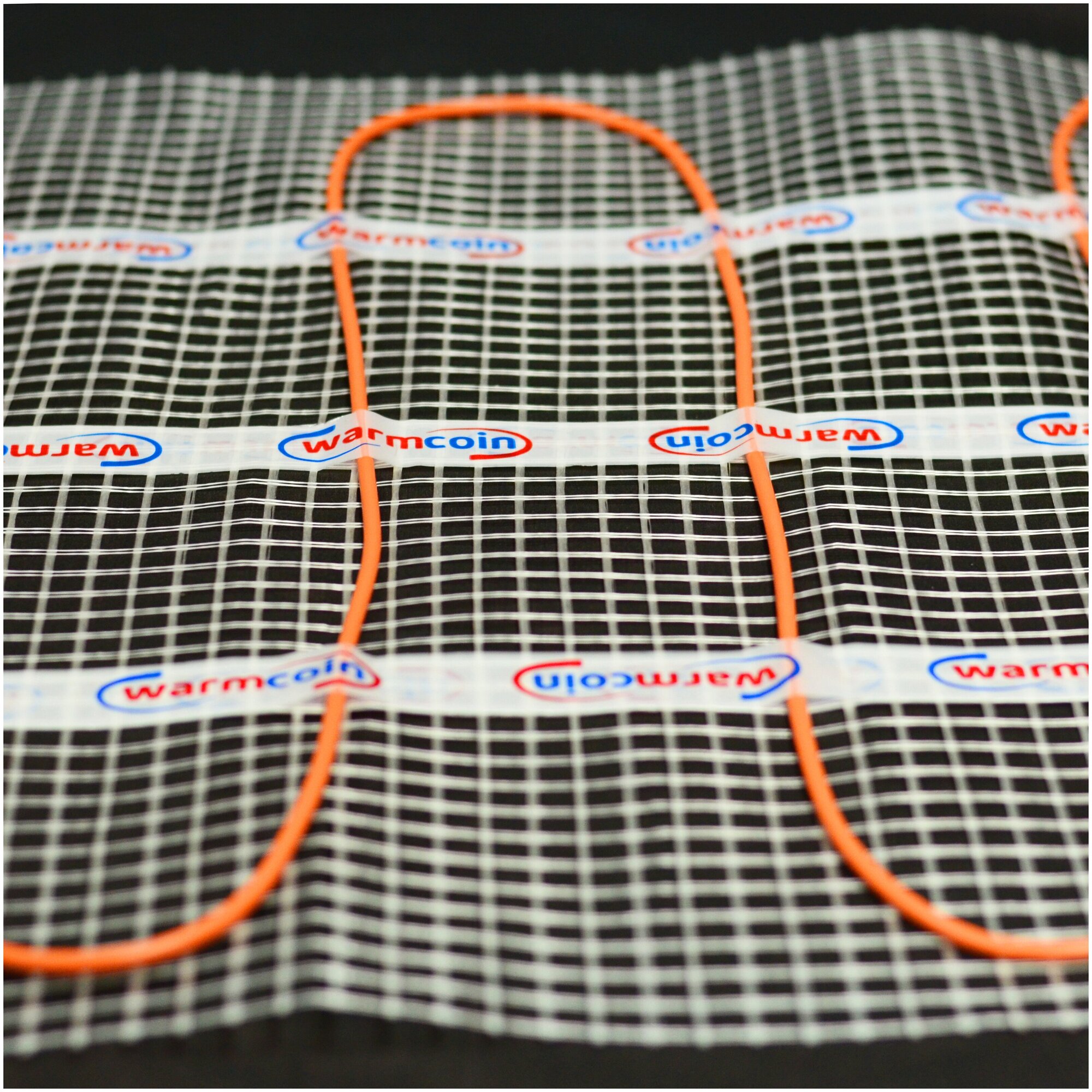 Тёплый пол электрический,под плитку. с терморегулятором, Нагревательный мат Warmcoin ЭКО 1.5 м.кв.(3м.п. ширина 50 см) - фотография № 4
