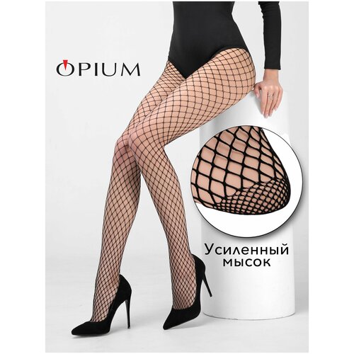 Женские колготки OPIUM Medium Rete в среднюю сетку, размер 2/3