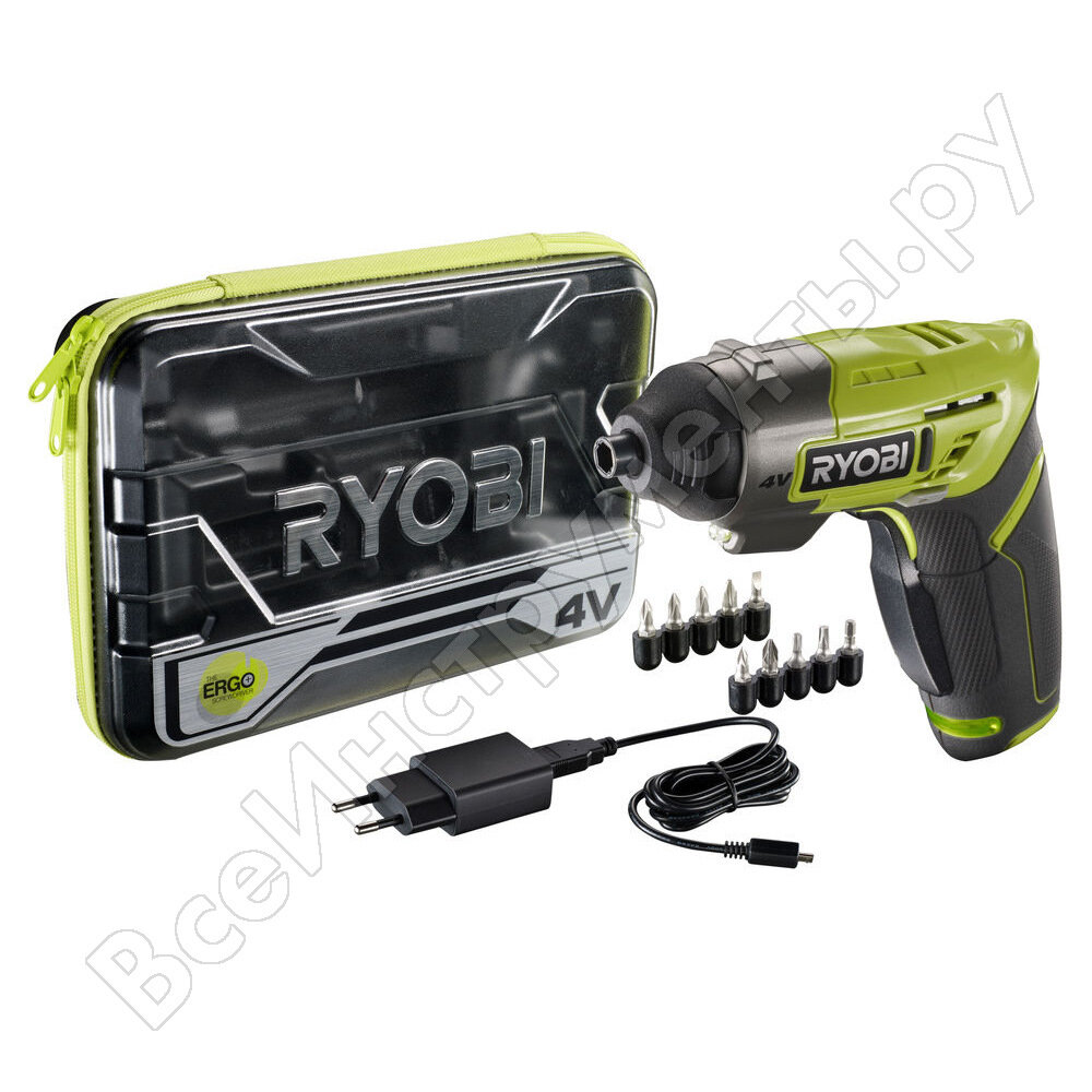 Аккумуляторная отвертка RYOBI ERGO . - фотография № 14