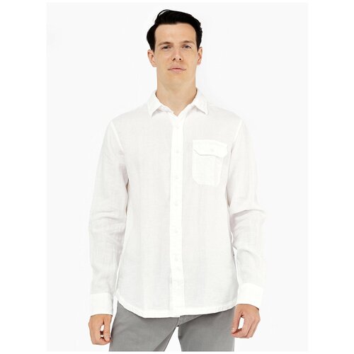Рубашка льняная с длинными рукавами REPLAY RU 48-50 / EU 41 / L