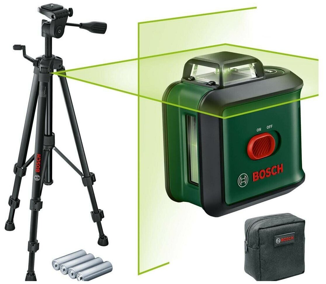 Нивелир лазерный BOSCH UniversalLevel 360 + TT150 + MM3 0603663E01