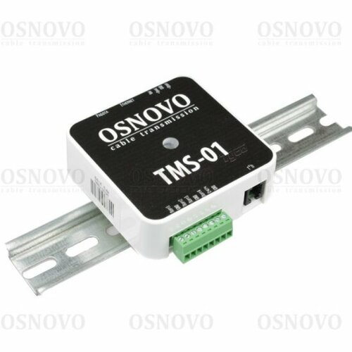 Контроллер для организации системы мониторинга посредством сети Ethernet. Osnovo TMS-01