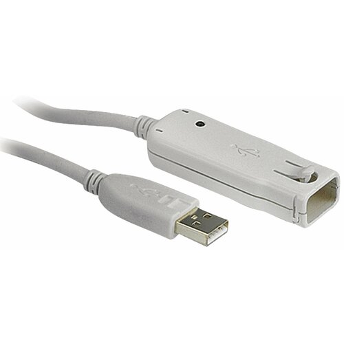 Кабель удлинительный USB A (M) - USB A (F), 12м, ATEN (UE2120) 20 10 5 1 шт регулируемые зажимы для кабелей usb