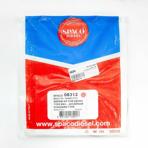 Ремкомплект регулятора ТНВД 08312 SPACO 190890-0170 DENSO 725₽