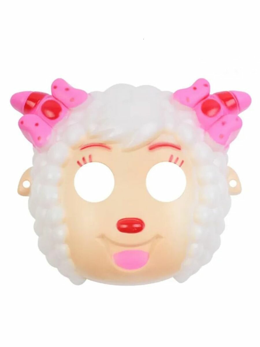 Карнавальная маска овечка на хэллоуин