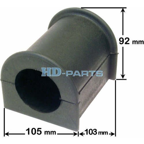 Втулка стабилизатора 065*86/103*104 переднего/заднего Scania 4/G/P/R '04> 312306 (HD-parts)