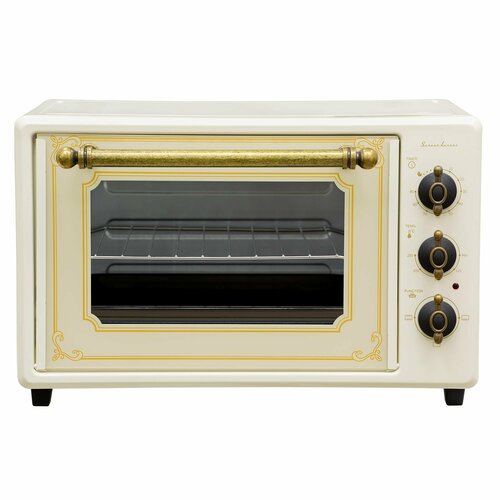 Мини-печь электрическая Schaub Lorenz SLE OB4031 3 режима 40л мощность 14 кВт верхний и нижний нагрев таймер 90 мин автоматическое отключение со звуковым сигналом ретро дизайн 1136400₽