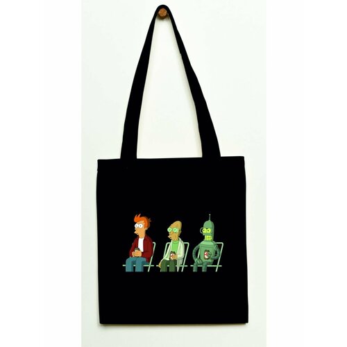 Сумка шоппер , черный