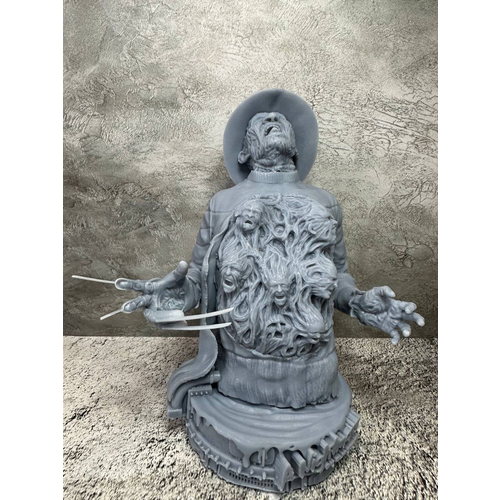 Freddy Krueger Фредди Крюгер бюст (10 см / Серый (без покраски))