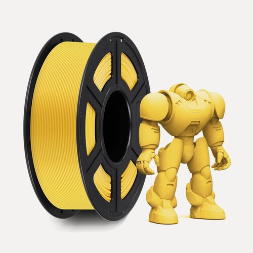 Изображение товара Филамент Anycubic PLA для 3D принтера, желтый 1 кг.