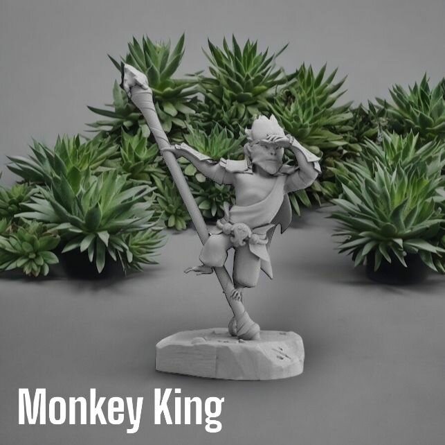 Модель Mini Monkey King, дота, мини король обезьян