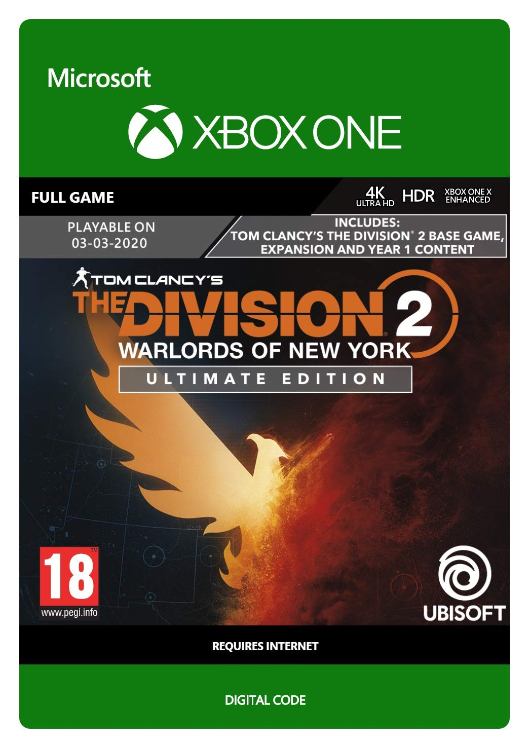 Игра Tom Clancy’s The Division 2 Warlord of New York Ultimate Edition для Xbox One, Series x|s, Русская озвучка, электронный ключ Аргентина