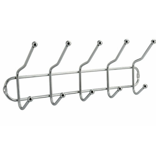 Вешалка санакс 6022 хром с десятью крючками 648₽