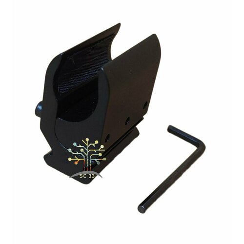 Кронштейн-крепление оружейный /Кронштейн База Weaver на ствол ружь/Крепление для ствола с планкой Пикатинни для фонарика и прицела