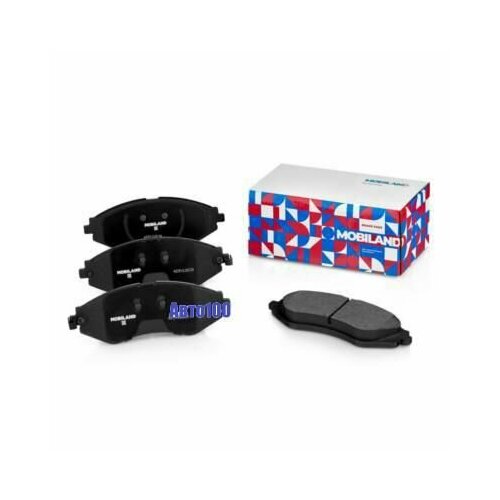 Колодки тормозные дисковые передние (4 шт.) с п / шум. пласт. для а / м CHEVROLET LACETTI (J200) звук. арт. 429102530