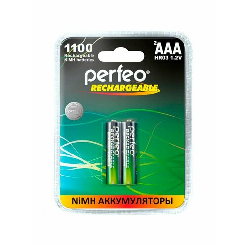 Аккумулятор (PF-C3014) AAA1100MAH/2BL внешний аккумулятор perfeo color vibe 10000mah мятный pf d0165