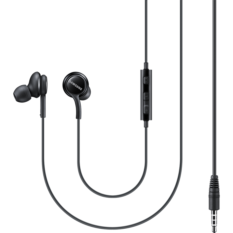 Наушники Samsung EO-IA500 внутриканальные 3.5 мм (mini-jack) с регулятором громкости черные