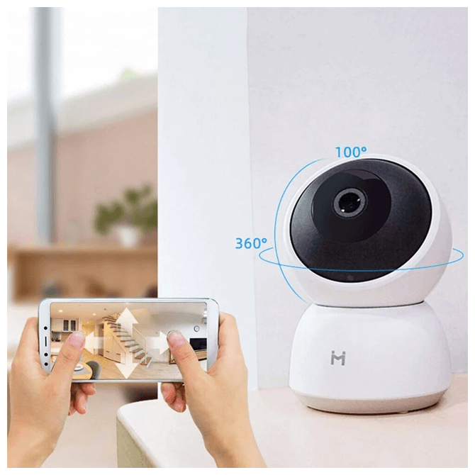 Видеокамера IP XIAOMI Imilab Home Security Camera A1, 1296p, 3.6 мм, белый - фото №5