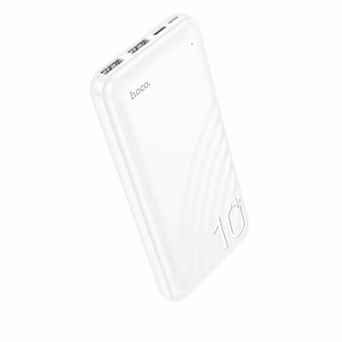 Аккумулятор Power Bank внешний HOCO J123 10000mAh белый 1059₽