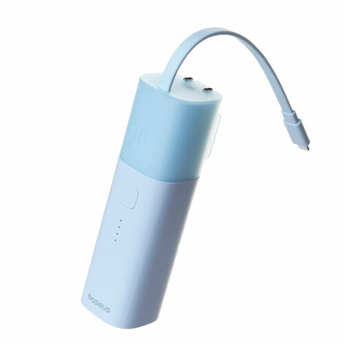 Внешний аккумулятор Baseus CN Power Bank 4900mAh 20W кабель Type-C Galaxy Blue P10059101312-00 2768₽