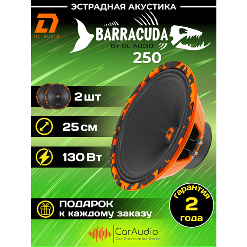 Динамики эстрадные DL Audio Barracuda 250 25см 2шт 5980₽