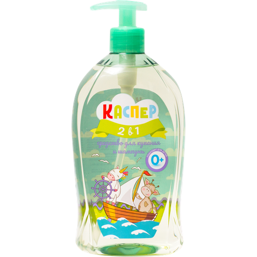 Средство Каспер 2в1 для купания детское 750мл 635₽