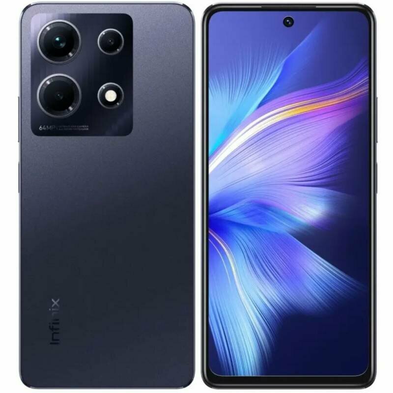 Смартфон INFINIX Note 30 8/256 Гб, черный (Ростест)