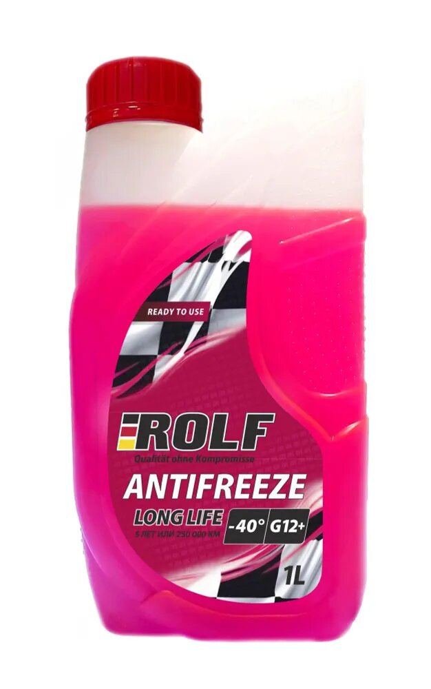 SINTEC 70011 антифриз rolf antifreeze g12+ red -40 1л 70011