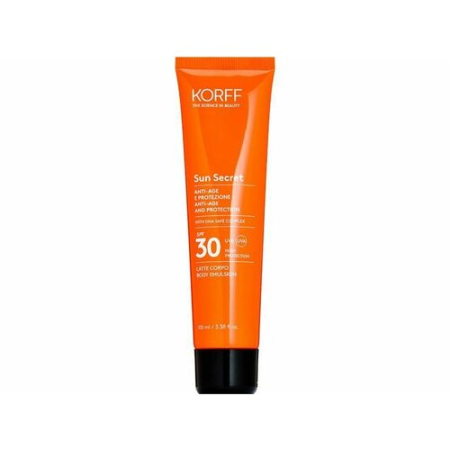 Солнцезащитная эмульсия для тела SPF 30 KORFF Sun Secret ANTI-AGE AND PROTECTION BODY EMULSION солнцезащитная эмульсия для тела spf 30 korff sun secret anti age and protection body emulsion 100 мл