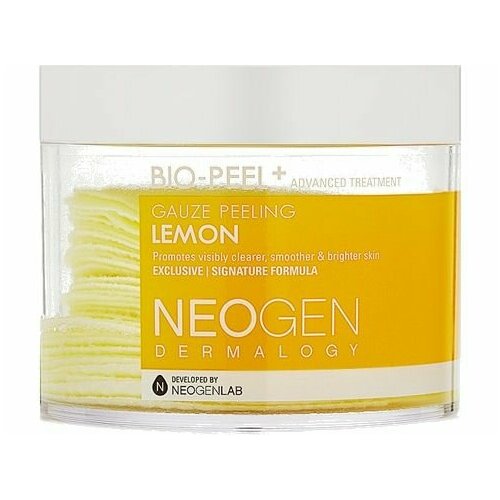 Диски для лица Neogen BIO-PEEL+ GAUZE PEELING LEMON