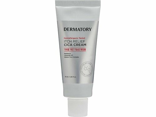 Крем для лица Dermatory Itch relief cica cream