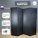 Ширма перегородка интерьерная для зонирования комнаты черная 4 ст...