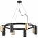 Подвесная люстра LightStar Rullo LR018404874_LS, GU10, 400 Вт, металл, черный
